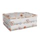 thumbnail image 1 of Bolsas transparentes Konghyp para guardar mantas y ropa de cama con cremallera, bolsa extragrande para guardar edredones tamaño king, bolsa plegable de plástico para guardar ropa, sábanas, almohadas, 1 of 7