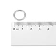 thumbnail image 5 of 10mm Metal O Rings Non-Welded for Straps Bags Belts DIY Silver Tone 20pcs, 5 of 5