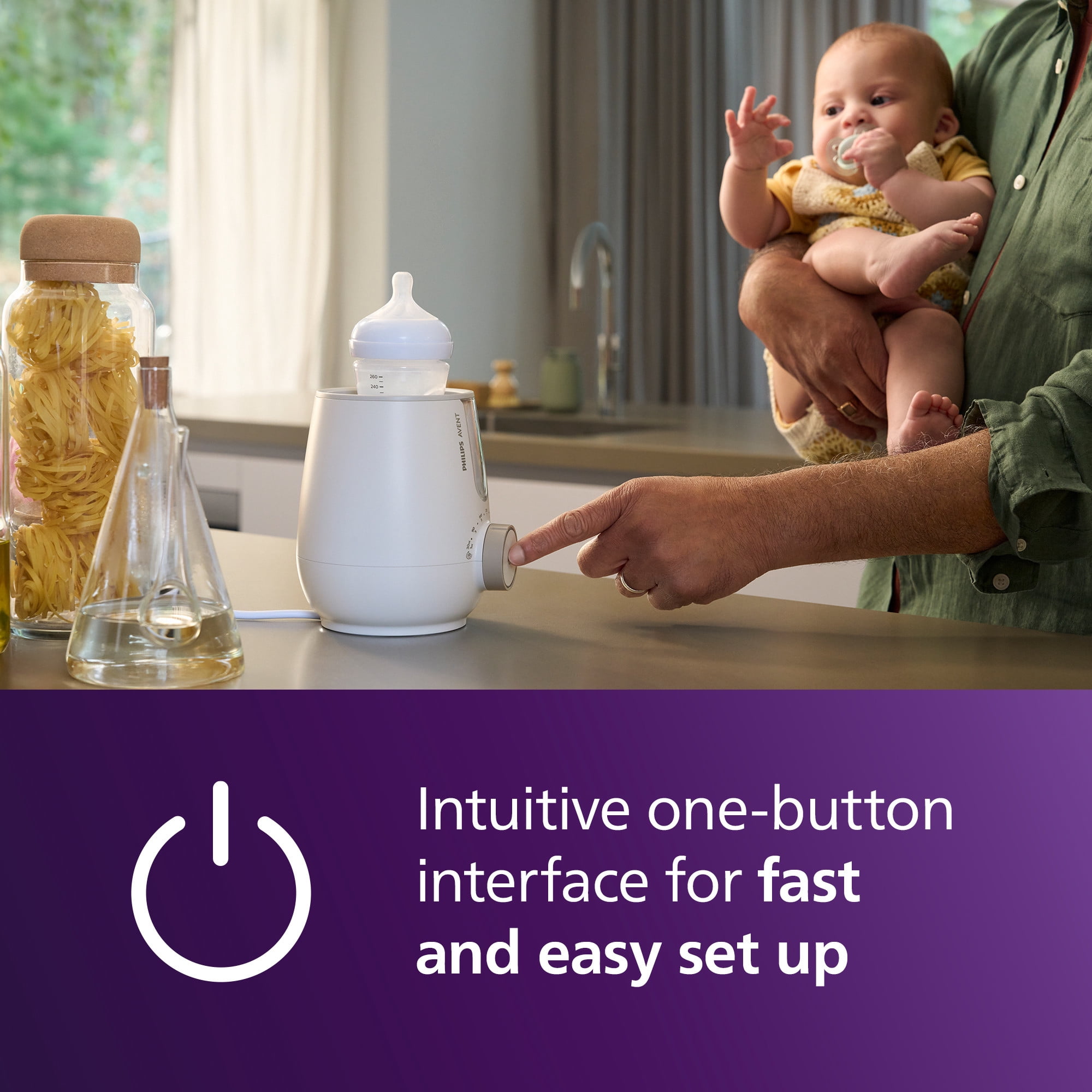 Philips Avent Chauffe-biberon et stérilisateur 2-en-1 Premium