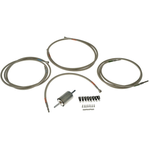 Dorman 819-871 Rear Fuel Line for Specific Chevrolet / GMC Models, Silver