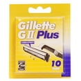 thumbnail image 1 of Gillette GII Plus (Identique à Trac II Plus) Recharges de Lames, 10 Unités, 1 of 1