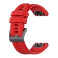 thumbnail image 2 of Correa de muñeca de silicona para Garmin Fenix ​​7 Correa de reloj 22 mm Correa de reloj (Rojo) Ehuebsd Para estrenar, 2 of 8
