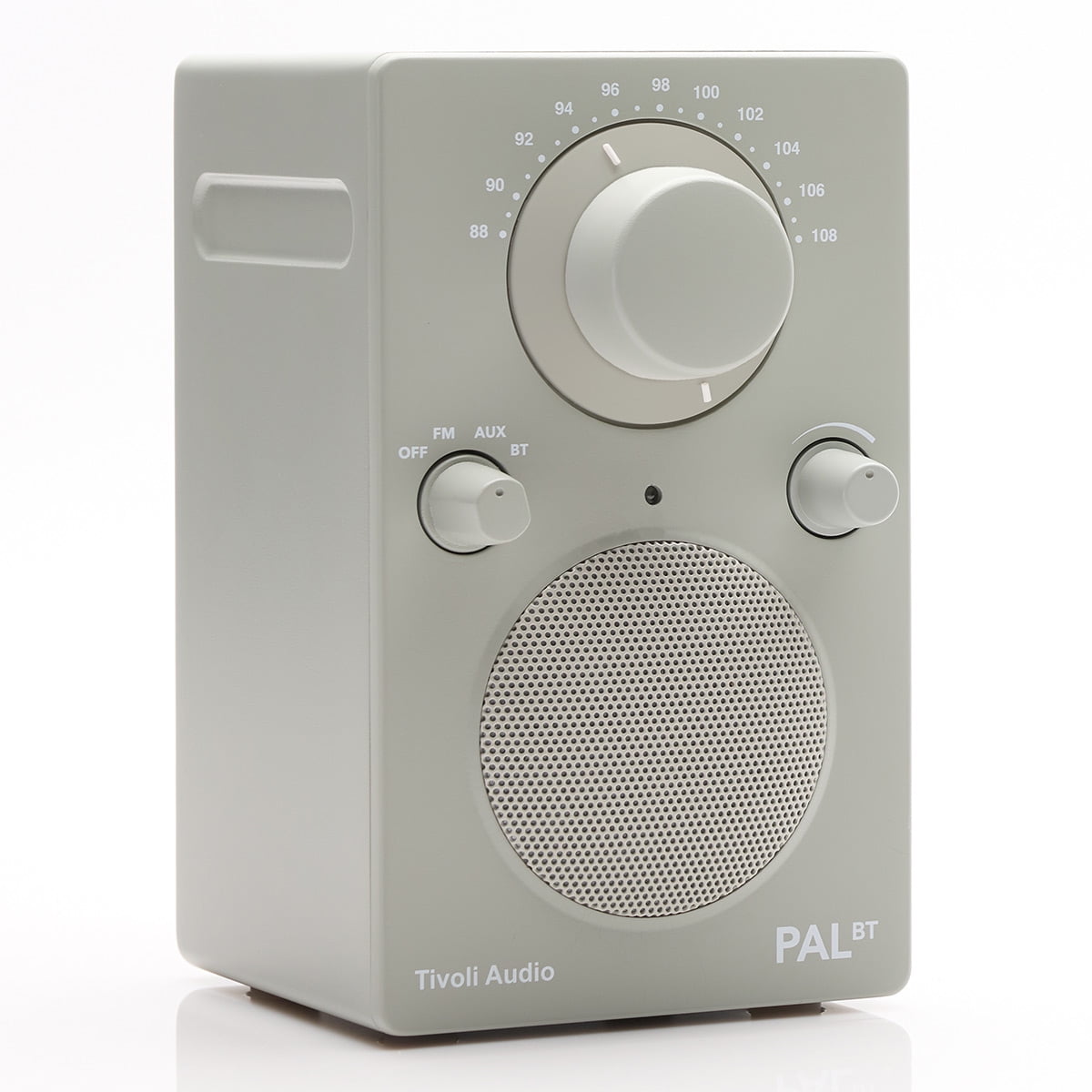 Tivoli Audio PAL BT Bluetooth FM Portable Radio and Speaker - Gen 3 (Gray)