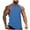 Blue, variant on Mens Summer Fitness Broad Shoulder Casual Loose Running Sleeveless Vest Pack of T Shirts Mens Big and Tall Shirt Long Sleeve Compression Shirt T Shirts for Men Long Sleeves for Men Tall Size T Shirts