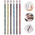 thumbnail image 2 of CIMAXIC Party 48pcs Party Office Writing Pencils Sports Writing Pencil Sports Pencils with Erasers,7.4"X0.28"X0.28", 2 of 5