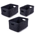 thumbnail image 4 of Truu Design Decorative Felt Storage Organizational Bin Set, 4 of 4