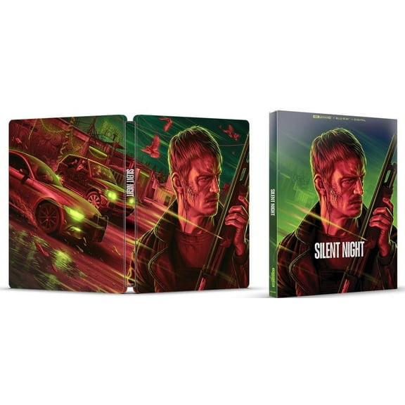 Silent Night (Steelbook) (Walmart Exclusive) (4K Ultra HD   Blu-Ray   Digital Copy)