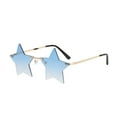 thumbnail image 2 of Star Shape Sunglasses for Outdoor Activity Lightweight Design Foldable and Portable Eyewear for All Ages Ideal for Hiking and Adventure, 2 of 4