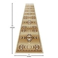 thumbnail image 4 of Masada Rugs Southwest , Area Rug (32 Inch X 15 Feet 5 Inch) Runner, Beige, 4 of 6