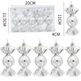 thumbnail image 3 of 6 piezas de piruletas navideñas con forma de bastón de caramelo, adornos colgantes para árbol de Navidad, decoraciones navideñas para el hogar, regalo de Año Nuevo 2024, 3 of 5