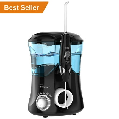 Flosser de Agua Ovonni con 7 Consejos de Chorro 10 Ajustes de Presion Irrigador Oral Dental para Toda la Familia in Ecuador at USD 84 Rating 5