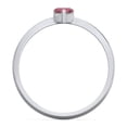 thumbnail image 4 of Heart Birthstone Ring - Ruby (July), 4 of 6