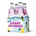 thumbnail image 3 of Seagram's Escapes Blueberry Acai Lemonade, Flavored Malt Beverage, 4 Pack, 11.2 fl oz Bottles, 3 of 7