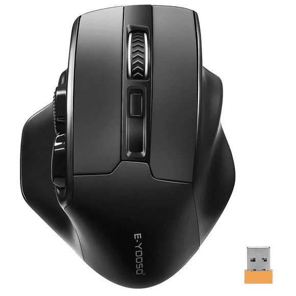 Mouse Inalámbrico Ergonómico BLOOSOM F30 Con Receptor Usb 2.4ghz