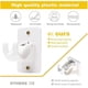 thumbnail image 3 of Cortina, Suministros De Baño Autoadhesivos, Estante Colgante, Ganchos De Ducha Multiusos, Organizador De Dormitorio, Clip De Retención Ajustable Vogacara HA043551-02, 3 of 6
