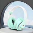 thumbnail image 2 of Hybrid Active Noise Cancelling Headphones, Wireless Over Ear Bluetooth Headphones, 70H Playtime, Hi-Res Audio, Deep Bass, Memory Foam Ear Cups, Travel, Office, USB-C Charging, 2 of 3