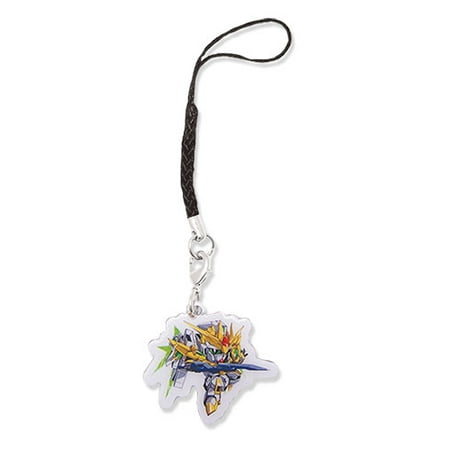 Gundam Build Fighters Star Winning Anime Cell Phone Charm Keychain GE-17453
