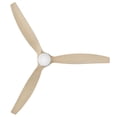 thumbnail image 5 of 905860FMW-LDDK Hinkley Lighting Facet - 3 Blade Dual Mount Ceiling Fan with Light Kit In Modern Style-16.75 Inches Tall and 60 Inches Wide-Matte White, 5 of 12