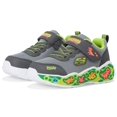 thumbnail image 2 of Zapatillas Skechers para Niños Pequeños Play Scene Gris Carbón y Lima Talla 9, 2 of 8