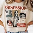 thumbnail image 2 of Obsession 2026 Gothic Horror Graphic Shirt, Vintage Psychological Thriller Movie Tee, Retro Halloween Film T-Shirt, Horror Cinema Fan Gift, 2 of 5