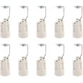 thumbnail image 1 of 10PCS E14 Bulb Base Adjustable E14 Lamp Sockets Converter E14 Sockets Candle Lamp Holder, 1 of 5
