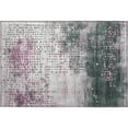 thumbnail image 2 of Addison Rugs Mayfield Premium Machine Washable Transitional Geometric Blush Rectangle Rug, 1'8" x 2'6", 2 of 6