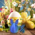 thumbnail image 5 of 3d Printed Easter Eggs Toys, 3.3'' Mini Prefilled Easter Eggs with Bunny Inside, Easter Egg Fillers Easter Basket Stuffers, 3D Easter Eggs Colorful PLA Easter Toys, Surprise Eggs with Toys Inside, E, 5 of 9
