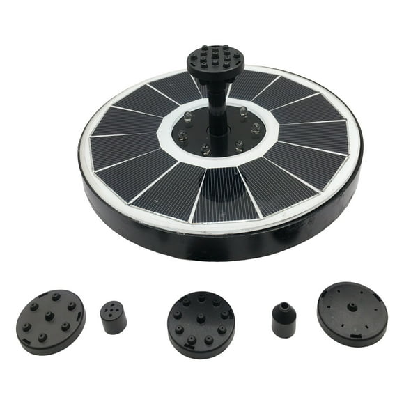 fsxdhpcsgfc 3.5W Colorful Solar Sprinkler Bird Bath Garden Sprinkler Oscillating Sprinkler Sprinkle And Play Mat Battery Operated Sprinkler Timer Water Timer Pad Pool Manual Water Timer Pool