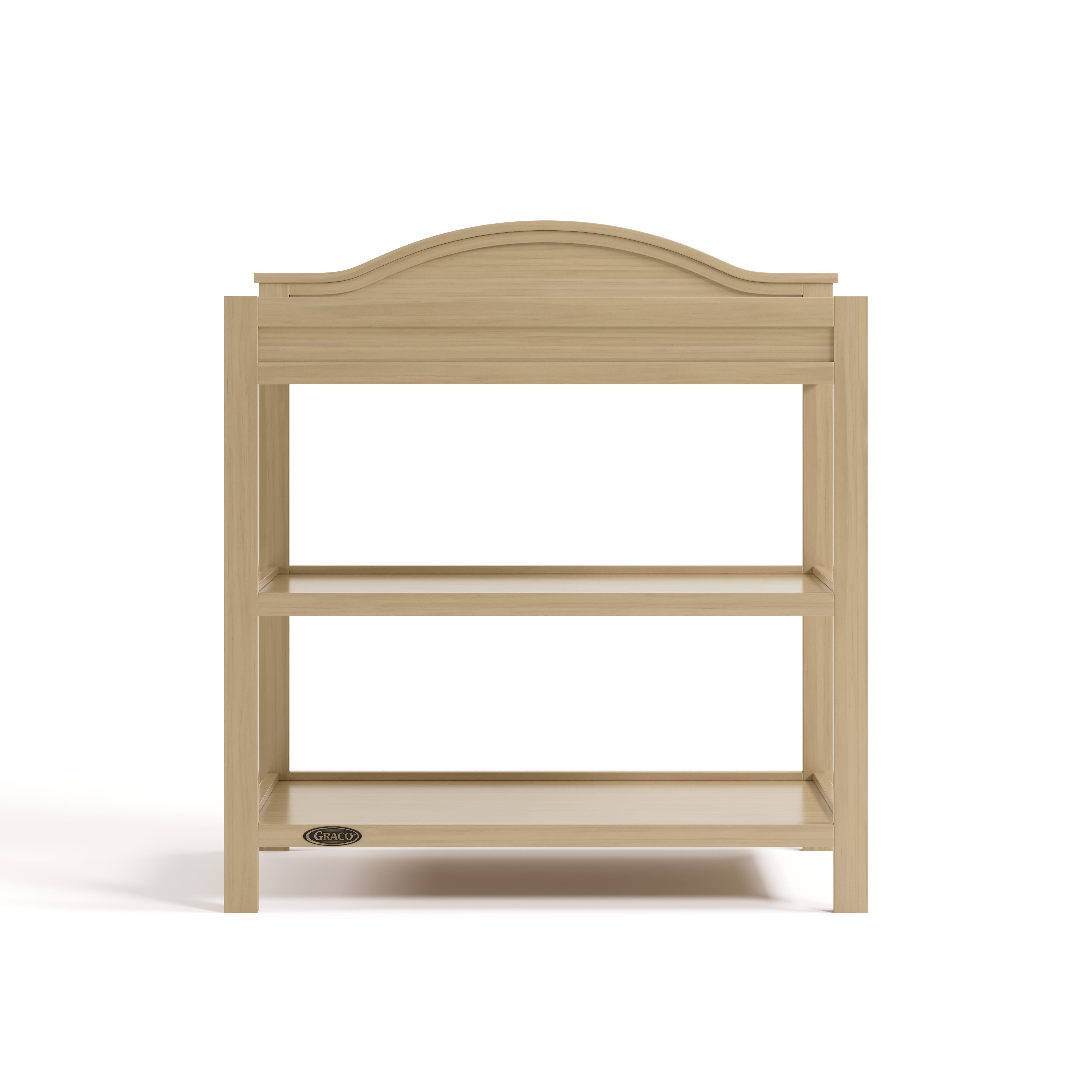 Graco Story Infant Wood Changing Table, Driftwood
