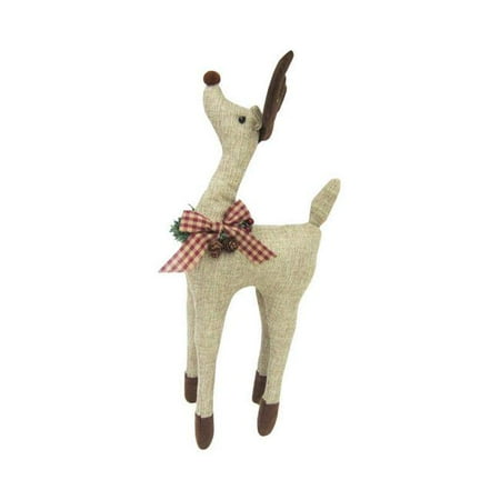 stuffed reindeer decor