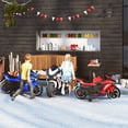 thumbnail image 2 of Motocicleta para niños YIYI vehículo eléctrico 12V con batería 3 ruedas luces LED color rojo, 2 of 9