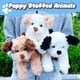 thumbnail image 4 of Almohada NuomiYue de peluche para perros, 30 cm, color marrón, 4 of 6