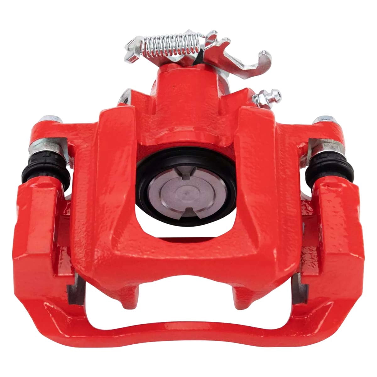 AutoShack Rear Red Brake Calipers for Dodge, Chrysler & Volkswagen, Grand Caravan 2008-2016 Town & Country 2008-2016 Routan 2009-2014, FWD V6 3.3L 3.6L 3.8L 4.0L, Left and Right, Pair