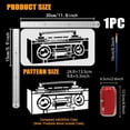 thumbnail image 2 of PET Hollow Out Drawing Painting Stencils for DIY Scrapbook Photo Album Radio 150x300mm, 2 of 7