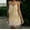 Beige, variant on Lilgiuy Women's Fashion V-Neck Split Fork Small Tailing Long Dress Party Full Dress Festive Club Dating Sling Skirt