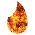 thumbnail image 1 of Guitar Guard Plate Board, Guitar Pickguard Accessory Perfect Match Celluloid Instrument Decor  For 38in 39in, 1 of 7