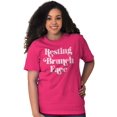 thumbnail image 3 of Resting Brunch Face Cute Funny RBF Women's Plus Size Graphic Tee Brisco Brands 2X, 3 of 5