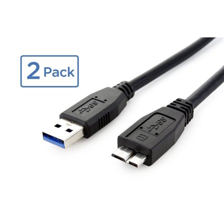 UPC 844949023351 product image for Propel 2 Pack (3.2 Feet_1M) USB 3.0 A Male to Micro B Charging_Data Sync Cables  | upcitemdb.com
