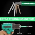 thumbnail image 3 of Telescopic Magnetic Drill Bit Extension Holder, 1/4" Hex Shank Bit Extender, 3.35"/4.92" Magnetic Connecting Rod for Impact Drivers & Screwdrivers, 3 of 7