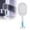 A, variant on Electric Bug Zapper, Rechargeable Handheld Fly Swatter Racket with LED Light, Mosquito Killer Lamp, 3-Layer Safety Mesh Bug Zapper for Indoor & Outdoor Use, Powerful Grid