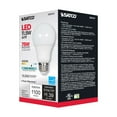 thumbnail image 3 of 11.5w A19 LED 120v Frosted 4000K Cool White E26 Base Non-Dimmable Bulb, 3 of 7