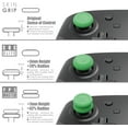 thumbnail image 2 of Thumb Grips Set, Black, 3 Pairs (6 Pieces) Joystick Cap, Analog Stick Cap for Nintendo Switch Pro Controller & PS5 / PS4 / Slim/Pro Controller, 2 of 7