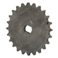 thumbnail image 2 of Piñón de motor de acero al carbono 420, 24 dientes, orificio en H, alta precisión, para cadena de motor de motor sin escobillas., 2 of 14