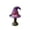 #1B, variant on BZPIZ Witch Hat Lamp Handcrafted Retro Resin Stained Witch Hat Desk Lamp Halloween Home Decor Gothic Wizard Hats Night Light for Bedroom & Bookshelf