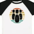 thumbnail image 4 of Inktastic Bowling Sunset for Bowler Silhouette Bowling Pins Boys or Girls Toddler T-Shirt, 4 of 5