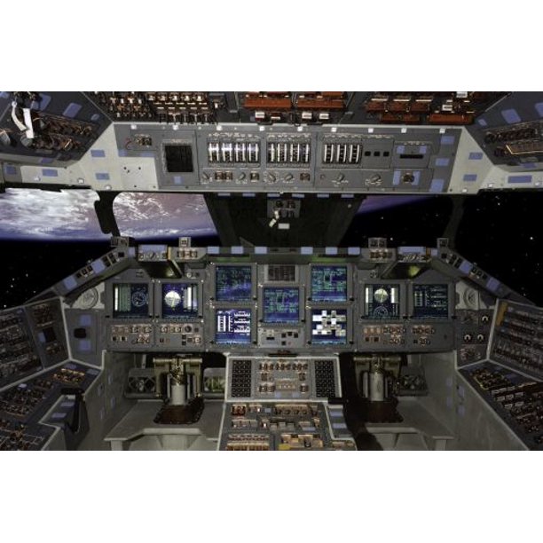 Space Shuttle Cockpit Poster 24inx36in Art Poster 24x36 Walmart Com Walmart Com