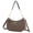Coffee-2, variant on Shoulder Bag for Women Small Purse with Extension Strap Crescent Clutch Purse Leather Hobo Handbag Satchels, White