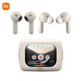thumbnail image 3 of Xiaomi - Nuevos auriculares multifunción con pantalla táctil y Bluetooth 5.4 ANC+ENC H12, auriculares inalámbricos, dos pares de auriculares por caja, 3 of 5