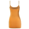 thumbnail image 2 of A2Y Women's Seamless Adjustable Basic Strap Camisole Ash Mustard SM, 2 of 5