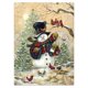 thumbnail image 1 of Cuadros Decorativos Navidad muñeco de nieve 5D DIY redondo diamante pintura bordado Kit punto de cruz Ehuebsd  Nuevos Originales, 1 of 5
